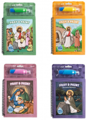 Pray and Paint Mysteries of the Rosary Water Reveal Bundle